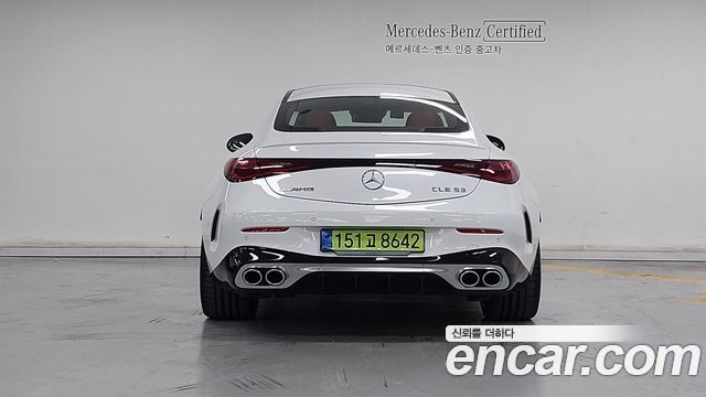 Mercedes-Benz CLE-Class AMG CLE53 4MATIC+ Coupe — пробег 3 055 км — фото 4 из 5