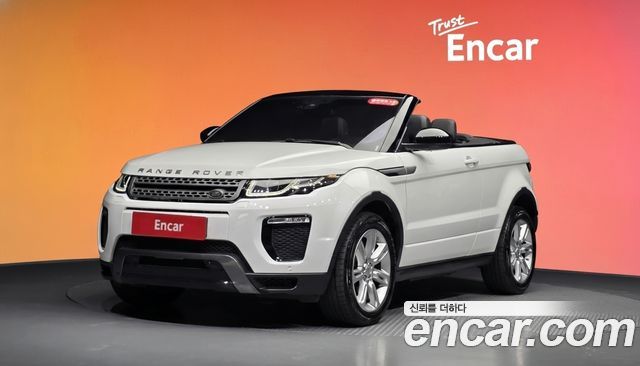 Land Rover Range Rover Evoque 2.0 TD4 SE Dynamic Convertible — пробег 86 919 км — фото 1 из 5