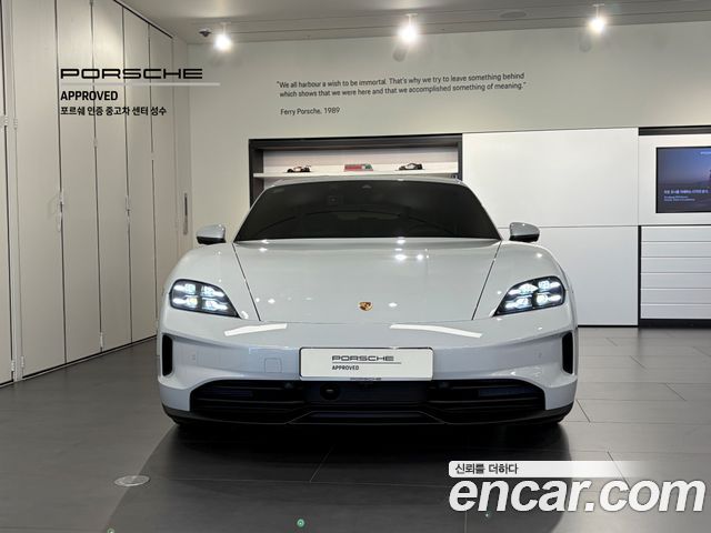 Porsche Taycan из Кореи Encar