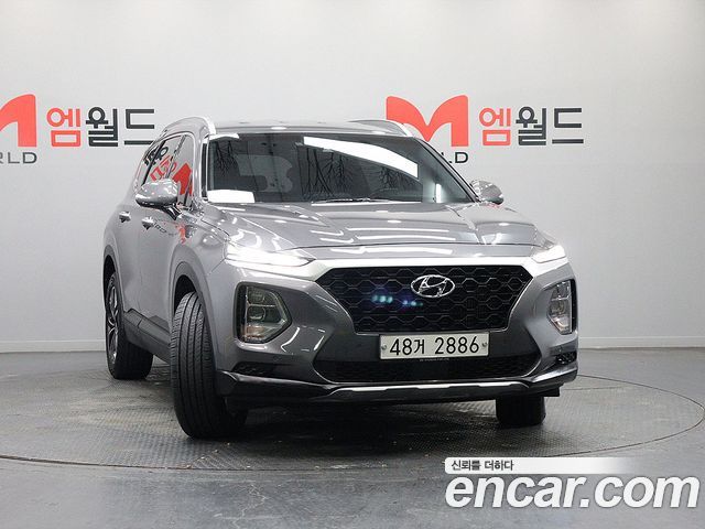 Hyundai Santafe из Кореи Encar
