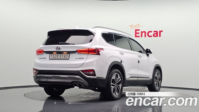 Hyundai Santafe из Кореи Encar
