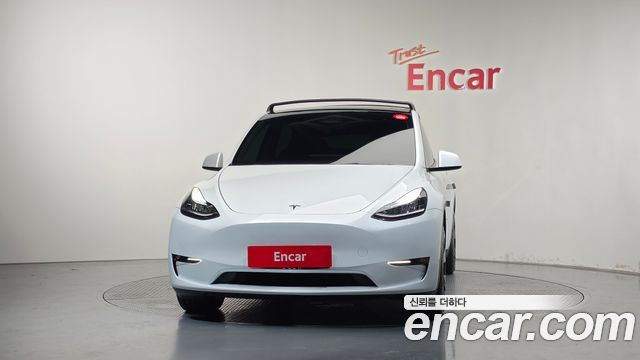 Tesla Model Y из Кореи Encar