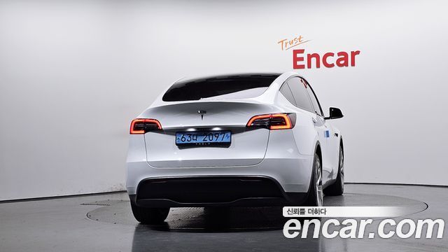 Tesla Model Y из Кореи Encar