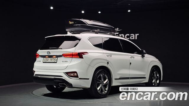 Hyundai Santafe Gasoline 2.0T 4WD Inspiration — пробег 122 351 км — фото 2 из 5