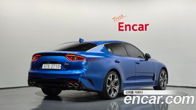 Kia Stinger из Кореи Encar