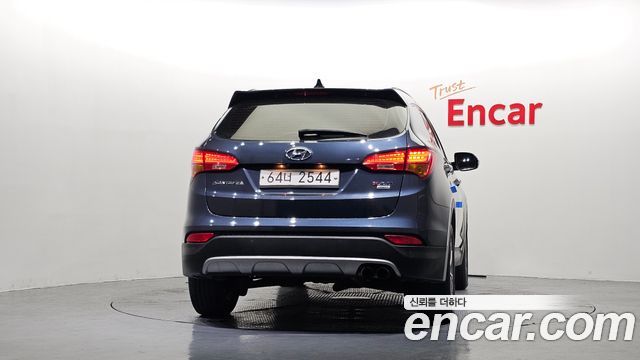 Hyundai Santafe Diesel(e-VGT) 2.0 4WD Premium — пробег 129 995 км — фото 4 из 5