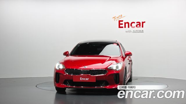 Kia Stinger из Кореи Encar