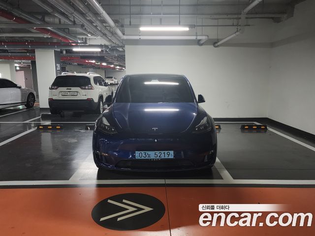 Tesla Model Y из Кореи Encar