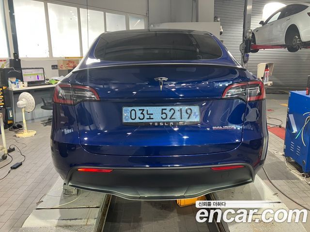 Tesla Model Y из Кореи Encar
