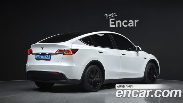 Tesla Model Y из Кореи Encar