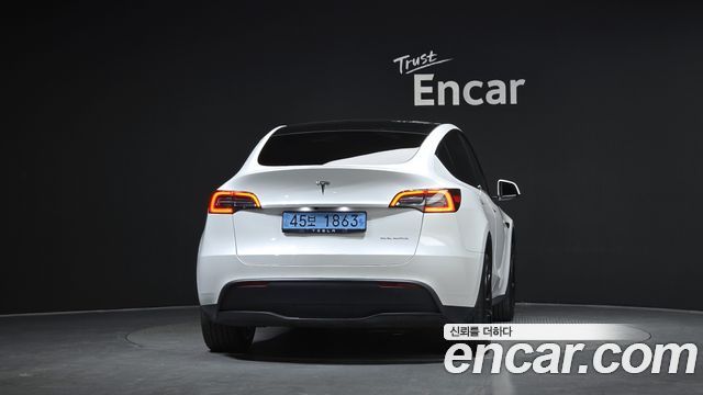 Tesla Model Y из Кореи Encar