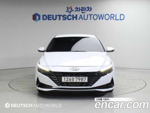Hyundai AVANTE из Кореи Encar