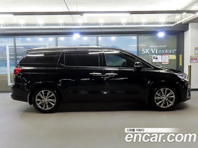 Kia Carnival из Кореи Encar