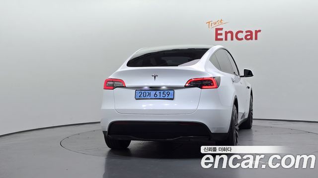 Tesla Model Y из Кореи Encar