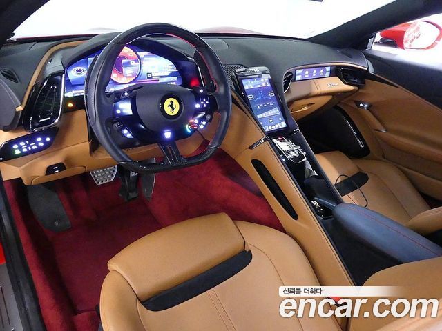 Ferrari Roma из Кореи Encar