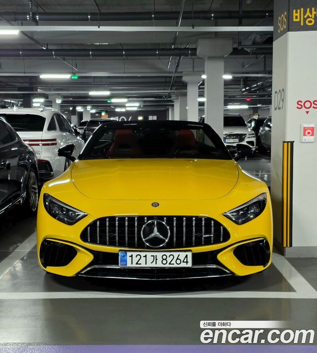 Mercedes-Benz SL-Class AMG SL63 4MATIC+ — пробег 9 500 км — фото 5 из 5