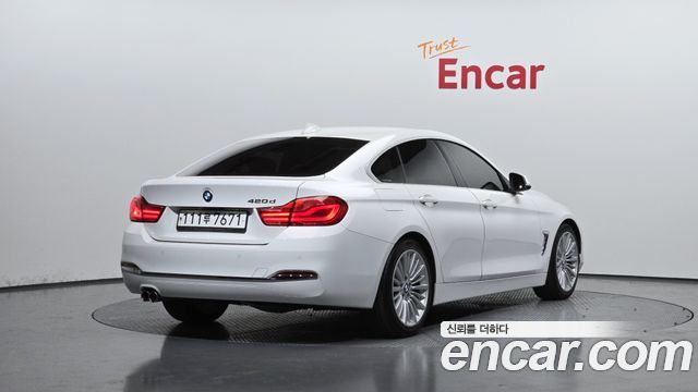 BMW 4-Series 420d Luxury GranCoupe — пробег 104 663 км — фото 2 из 5