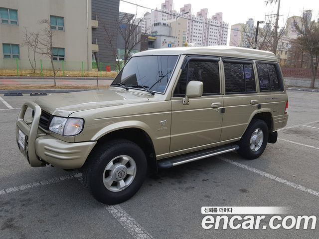 Hyundai Galloper из Кореи Encar