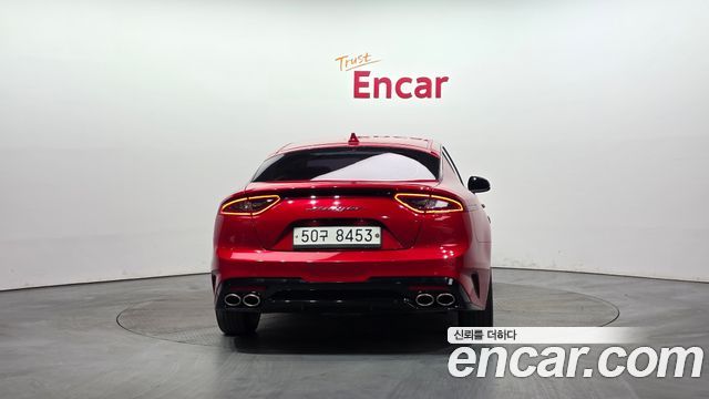 Kia Stinger из Кореи Encar