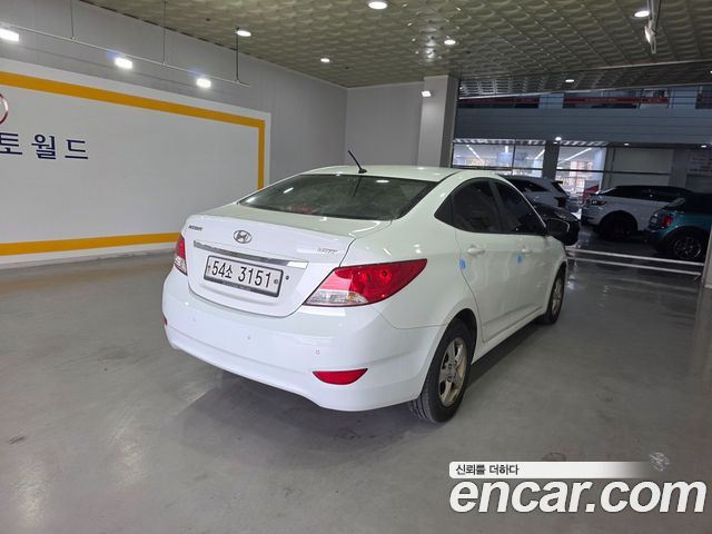 Hyundai Accent из Кореи Encar