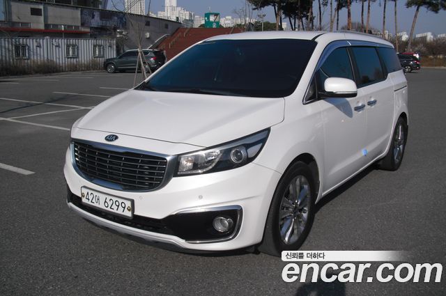 Kia Carnival из Кореи Encar