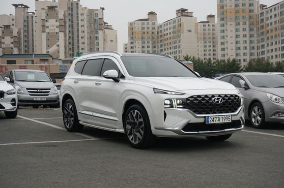 Hyundai Santafe Diesel 2.2 4WD Calligraphy — пробег 62 023 км — фото 3 из 5