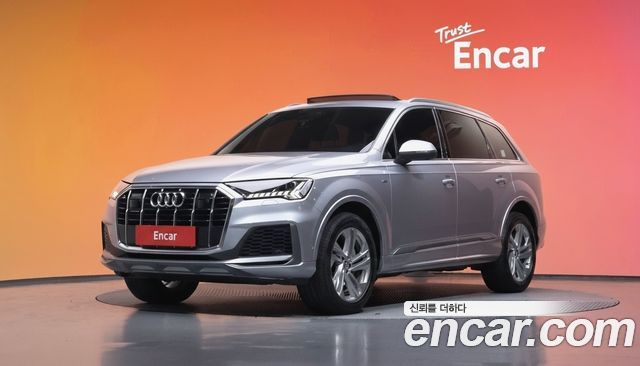 Audi Q7 45 TDI Quattro Premium — пробег 92 507 км — фото 1 из 5