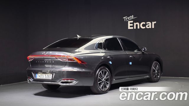 Hyundai Grandeur из Кореи Encar
