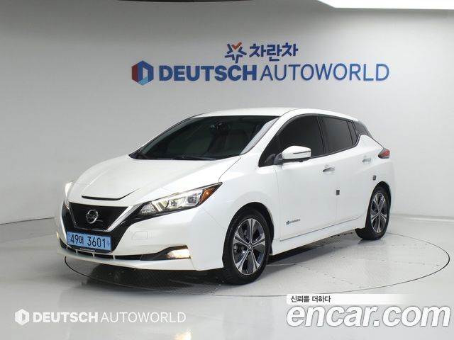 Nissan Leaf из Кореи Encar