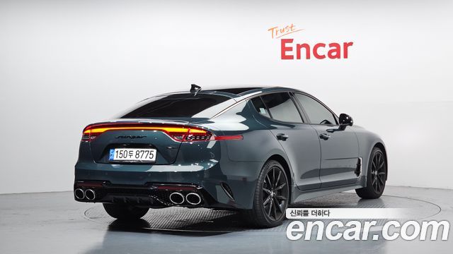 Kia Stinger из Кореи Encar