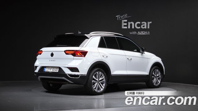Volkswagen T-Roc из Кореи Encar