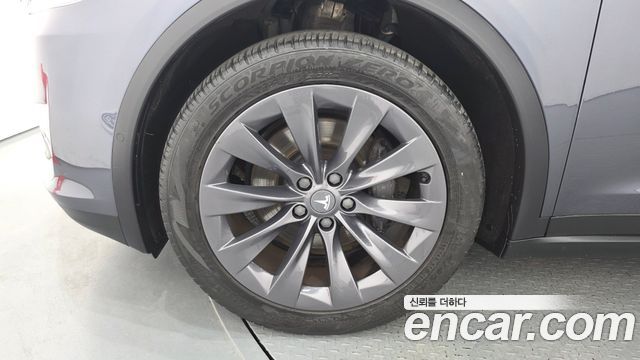 Tesla Model X из Кореи Encar