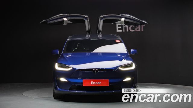 Tesla Model X из Кореи Encar