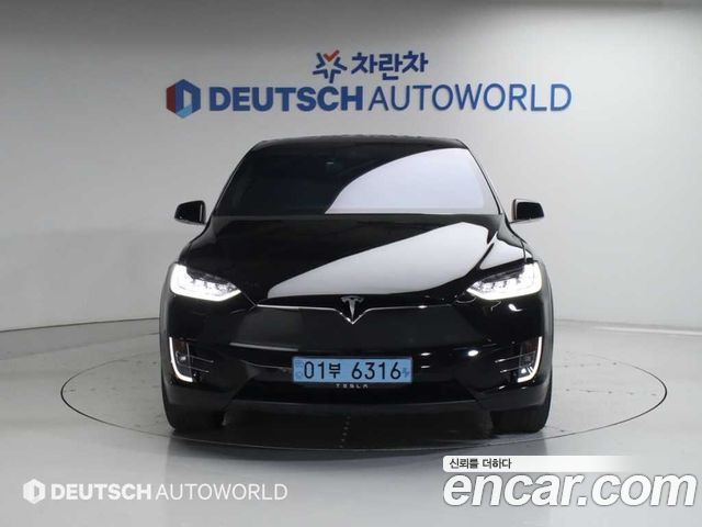 Tesla Model X из Кореи Encar