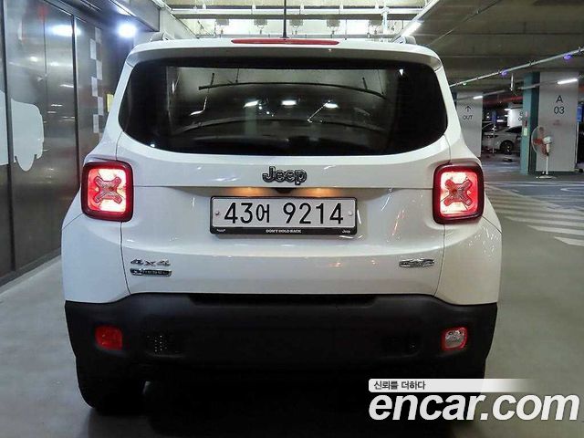 Jeep Renegade из Кореи Encar