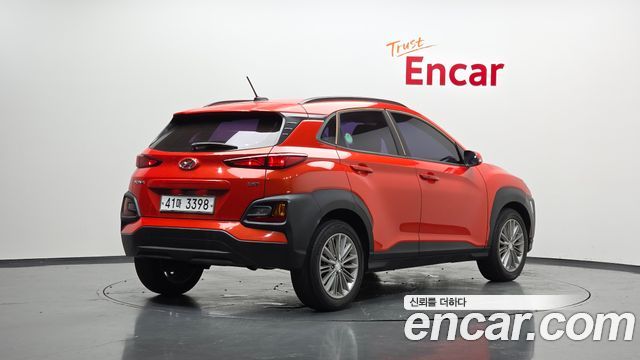 Hyundai Kona из Кореи Encar