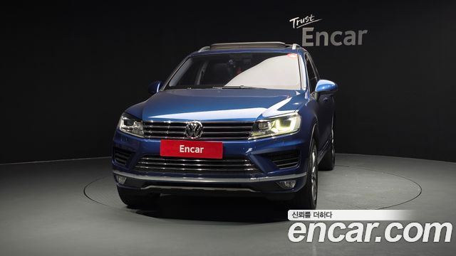 Volkswagen Touareg из Кореи Encar