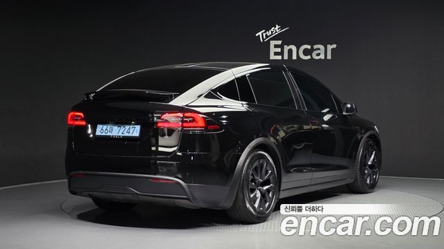 Tesla Model X из Кореи Encar
