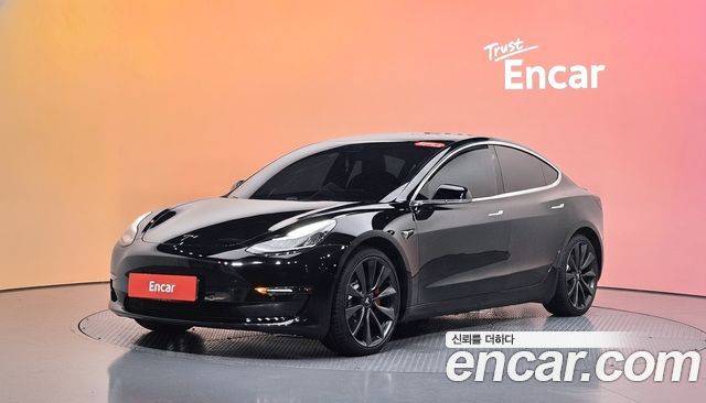 Tesla Model 3 из Кореи Encar