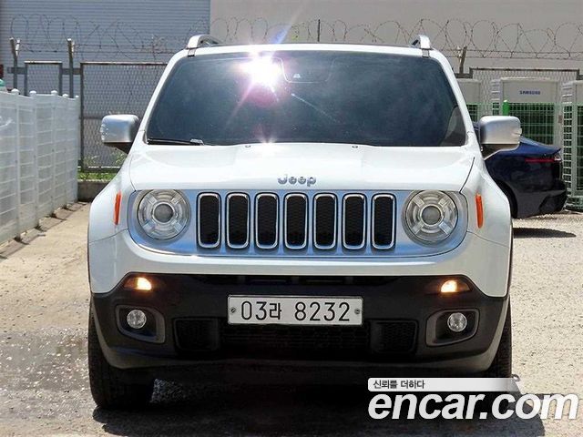 Jeep Renegade 2.0 Diesel Limited AWD — пробег 87 916 км — фото 1 из 5