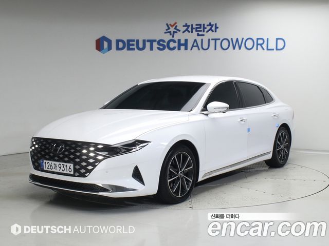Hyundai Grandeur из Кореи Encar