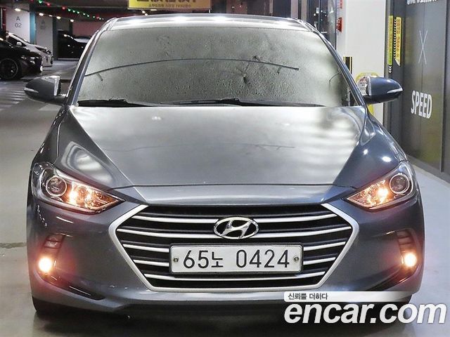Hyundai AVANTE из Кореи Encar