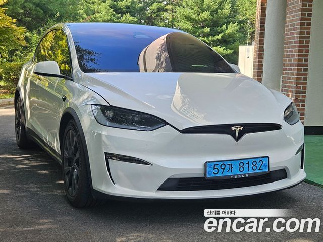 Tesla Model X из Кореи Encar