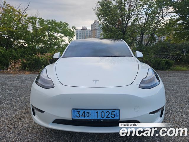 Tesla Model Y из Кореи Encar