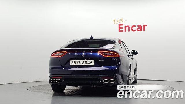 Kia Stinger из Кореи Encar