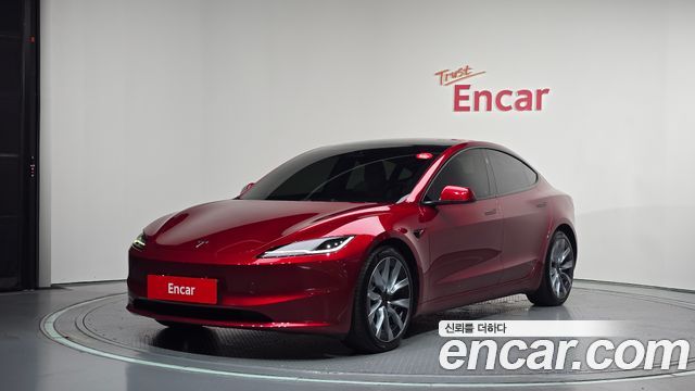 Tesla Model 3 из Кореи Encar