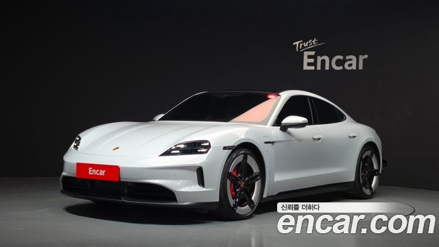 Porsche Taycan из Кореи Encar