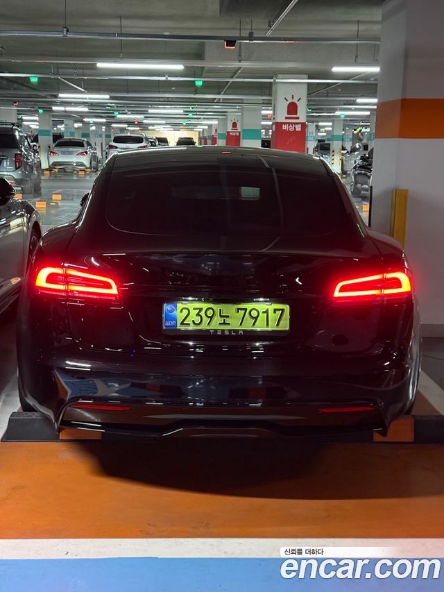 Tesla Model S из Кореи Encar