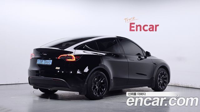 Tesla Model Y из Кореи Encar