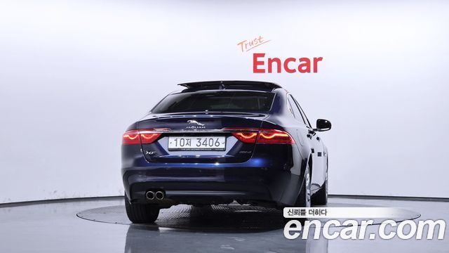 Jaguar XF из Кореи Encar